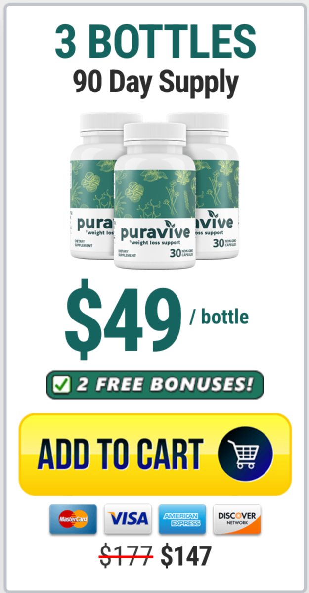 Puravive - 3 bottles
